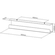 Resim Vesamax Masa Altı Kablo Priz Yönetim Kanalı 