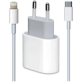 Resim 20W Hızlı Şarj Aleti Seti 20W Adaptör Usb-C Kablo 