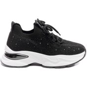 Resim Derinet Comfort Taban Taşlı Kadın Sneaker 