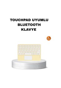 Resim Ceylan Adam Kablosuz Bluetooth Klavye Slim Taşınabilir Tasarım 