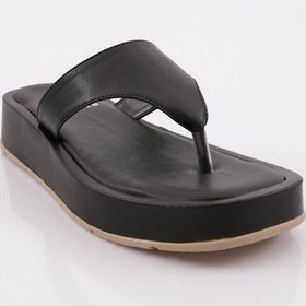 Resim Dgn 010 Kadin Parmak Arasi Kalin Taban Terlik 010-2297-R1534 Siyah 