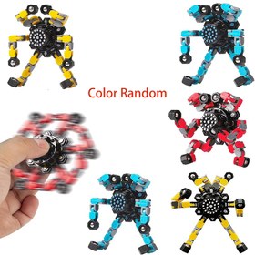 Resim 1/3/5/8 adet Fidget Spinner, Dönüştürülebilir Zincir Mekanik, Yaratıcı Zincir Gyro Oyuncak Hediye Çantası Dolguları Parti İyilikleri Hediye Ödülleri Yenilikçi Kaygı Oyuncakları (Renk Rastgele) 