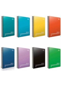 Resim Gıpta Fresco Spiralli Defter Pp Kapak A4 144 Yaprak Erkek Model-Çizgili 