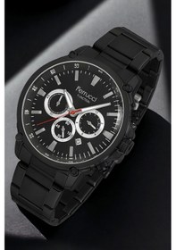 Resim Ferrucci Function Erkek Kol Saati Fcf.13618fm.01 Siyah Renk Bileklik Hediye Sdfer124 Siyah 