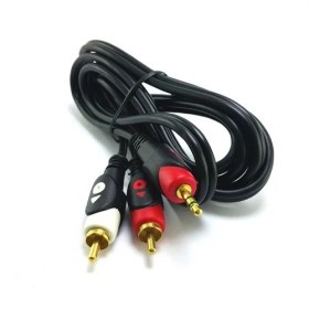 Resim Swat 2Rca 3,5Mm 1.5 Metre Stereo Kablo Gold 