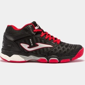 Resim Joma VBLOCK - Unisex Siyah Kırmızı Voleybol Ayakkabısı - VBLOKS23 Siyah 