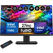 Resim Asus A5702WVARK Intel Ultra 7 150U 48GB Ddr5 4tb SSDIPS Windows 11 Home 27" FHD All In One Bilgisayar WA5702H15+ZETTAUSBBELLEK 