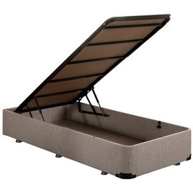 Resim Nironyatak Niron Baza - 80X180 Cm Tek Kişilik Sandıklı Klasik Kumaş Baza 