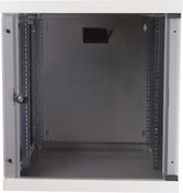 Resim 12U 600X600 19" Inç Duvar Tipi Pro Rack Kabin Teknoline 