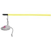 Resim Trixie Fareli Sopalı Kedi Oltası Oyuncağı 50 cm 