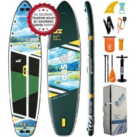 Resim Suplimanı 350x89x15 Sup Board Paddle Board Şişme Sörf Tahtası Tam Set Sup Board 