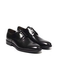 Resim Nero Black Oxford Klasik Erkek 1082 - Old Dino Draghi Old Cordoba Nero Siyah 