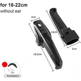 Resim Meridiangoods 1 Takım Çıkarılabilir Alüminyum Düdüklü Tencere Sapı 7.09-8.66inch Aksesuar 