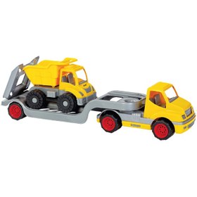 Resim Oyuncak Taşıyıcı Kamyon Damperli 
