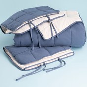 Resim Othello Classico Egeo Life Yorgan 220x240cm+Yastık Alezi Denim 