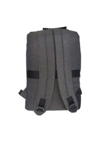 Resim Moda 9002-24 Kanvas Kumaş Notebook Sırt Çantası Füme 