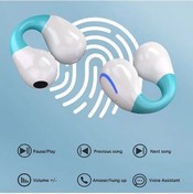 Resim Treasures Greatwall Kablosuz Bluetooth Kulaklık, 5.3 Bluetooth, Mikrofonlu, Hifi Ses, Su Geçirmez, Apple Siri Desteği, Çift Bağlantı, Spor Kulaklığı 