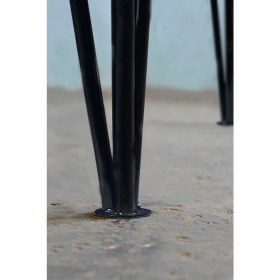 Resim Evnalia Metal Boru Ayak Kütük Masa Dresuar Kaşıklık Kitaplık Orta Sehpa Zigon Ayağı 45 cm (4 Adet) 