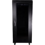 Resim TRK 26U 600X800 19'' INC TERMOSTATLI 2 FANLI RACK KABİN PRO MODEL 