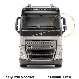 Resim OEM Volvo Fh4 Sol Ayna Komple Motorlu-rezistanlı Uzay Kabin 