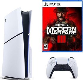 Resim Playstation 5 Slim Cd Edition + Ps5 Call Of Duty Modern Warfare 3 III (İthalatçı Garantili) 