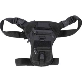 Resim Başkent Çanta Tactical Siyah Özel Bölmeli Bel ve Bacak Çantası 