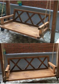 Resim Bamena Wood Habs Ahşap Salıncak 
