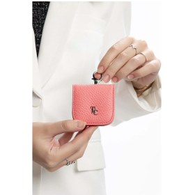 Resim Tamer Tanca Unisex Hakiki Deri Pembe Airpods Kılıfı Cuzdan 995 230250 Aırpods Sk23/24 Pembe Fltr Pembe 