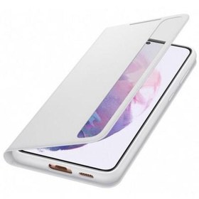 Resim Samsung Galaxy S21 Plus Ile Uyumlu Smart Clear View Kılıf-açık Gri Ef-zg996cjegtr 
