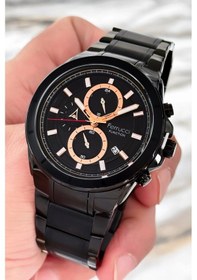 Resim Ferrucci Çelik Kordon Function Erkek Kol Saati Siyah Yeni Sezon Sdfer084 Siyah 