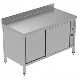 Resim Electrolux Professional Sıcaklık Dolabı 1 Ara Raf Ve 2 Kayar Kapılı Fanlı Isıtma Sırtlı - 1400 MM Plus GTC1410E 