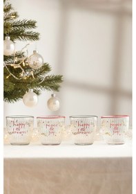 Resim Rakle Clara 4'lü Su Bardağı Seti 290 Cc Renkli 