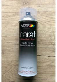 Resim Motip Carat Renksiz Şeffaf Plastik Yüzey Astarı Sprey 400 ML 