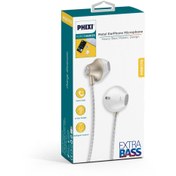 Resim Phixi Hs617 Gri Force Mikrofonlu Earpods Kulaklık Gri 