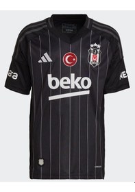 Resim Beşiktaş Lisanslı Nostalji Beyaz Bjk Forma Siyah 