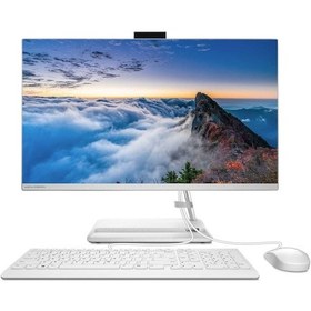 Resim Lenovo IdeaCentre 3 F0G100TKTX R5-7530U 8 GB 512 GB SSD 23.8" Dos FHD AlO Masaüstü Bilgisayar 