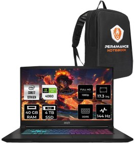 Resim msi Katana 17 i7 13620H 40GB 4TB SSD RTX4060/8GB 17.3" FHD 144HZ 