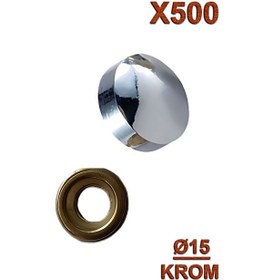 Resim Vida Kapama Ø15 Krom 500 Adet 