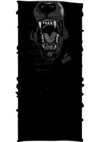 Resim Ayı Desen Maske 4 Mevsim Motosiklet Ve Outdoor Bandana - Balaklava Dm008 Siyah 