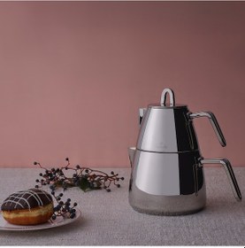 Resim Jumboteos Çaydanlık Metal Saplı Çelik 