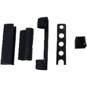 Resim Vorne Çift Açılım Plastik Kapak Takımı Antrasit Gri 