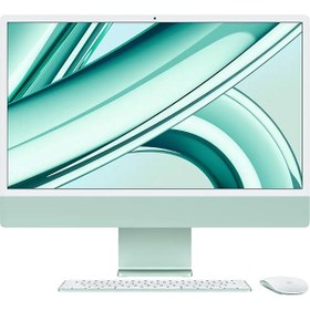 Resim Apple iMac MQRN3TU/A M3 10C GPU 8 GB 256 GB SSD 24" MacOS AIO Masaüstü Bilgisayar Yeşil 