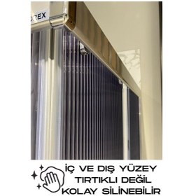 Resim - Lamine Film Koruyucu - Füme Nervürlü 6mm Camlı Duşakabin - Türkiye De İlk Dağılmaz Diğer 