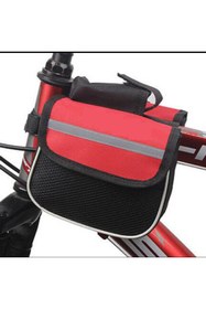 Resim Pi İthalat Bisiklet Çok Amaçlı Heybe Çanta Kadro Üstü Telefon Tutuculu - Siyah 