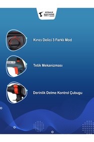 Resim Mur-Cell MURCELL 2.26 800W KIRICI DELİCİ HİLTİ 