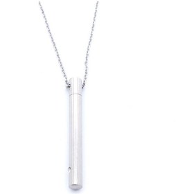 Resim Ferizz 316l Çelik Oval Uzun Erkek Kolye 60 Cm Ekly-107 