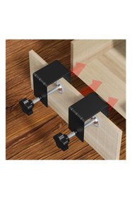 Resim EYM 2 Adet Hands Çekmece Yüzü Bağlama Montaj Aparatı Metal 