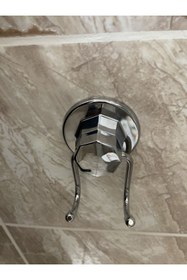 Resim Evistro Paslanmaz Vakumlu Banyo Tuvalet Havlu Askısı Krom 