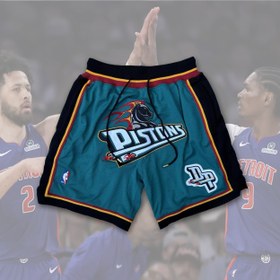 Resim Detroit Pistons 1998-1999 Basketbol Şortu - M 