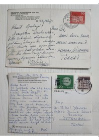 Resim 1920lere Ait Klasik Otomobil Kartpostal. 2 Adet Postadan Geçmiş Klasik Otomobil 